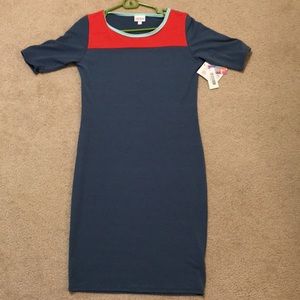 LuLaRoe Julia Block S NWT
